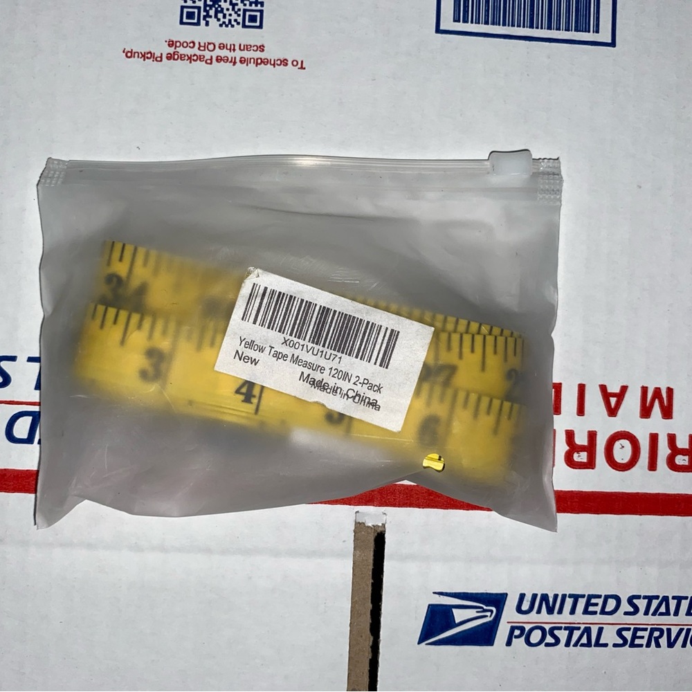 Yellow Tape Measure - 2 Pack 120in 120 inches